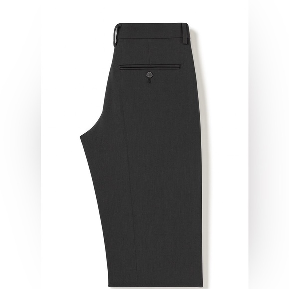 Haggar Men's 32/30 Premium Comfort Black Flat-FrontDress Pant. #WorkAttire. - Picture 2 of 3